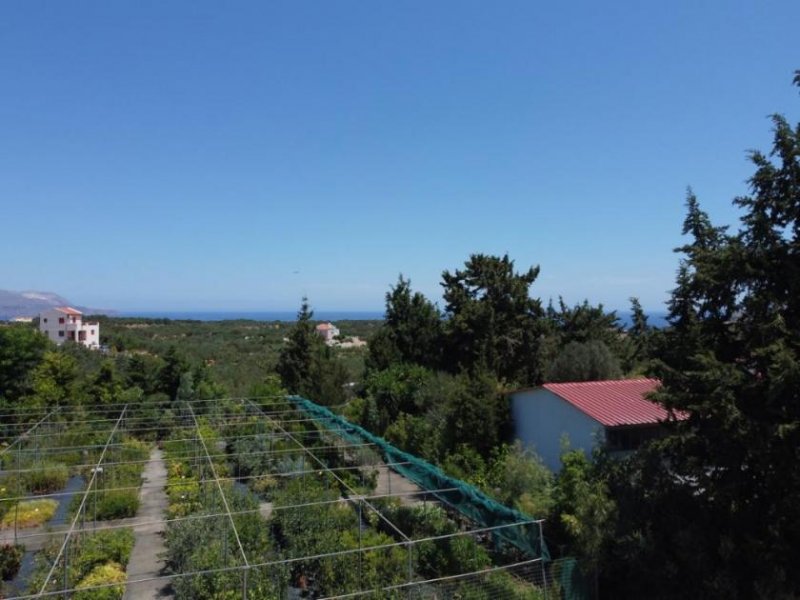 Plaka bei Chania Grundstück mit Meerblick zum Verkauf in Plaka, Apokoronas Grundstück kaufen